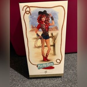 2005 WAY OUT WEST PIN UP GIRLS BARBIE Gold Label FAO EXCLUSIVE